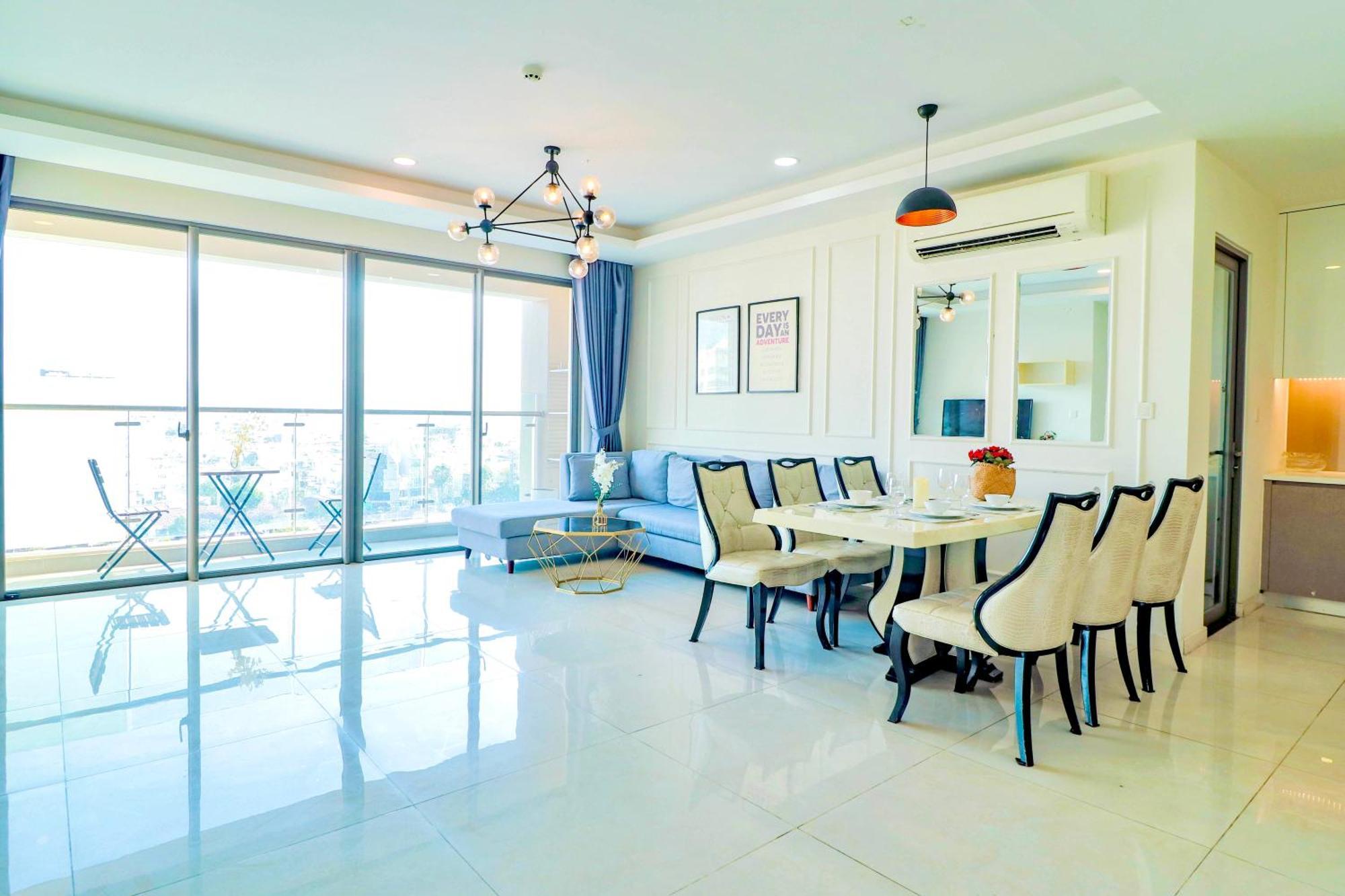 Soho Spacious Aparts, Central Location Bandar Ho Chi Minh Luaran gambar